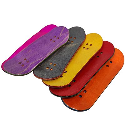 Deck Liso Fingerflip Store 34mm x 96mm (Low) - Maple Canadense com Plys Coloridas
