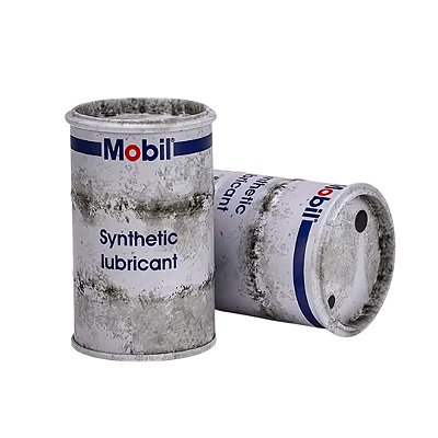 Mini Tambor de Metal (Lubrificante Sintético) 8,3cm X 5,5cm