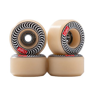 Piro Wheels (Performance) - Spiral Real Wear Graphic (Tan)