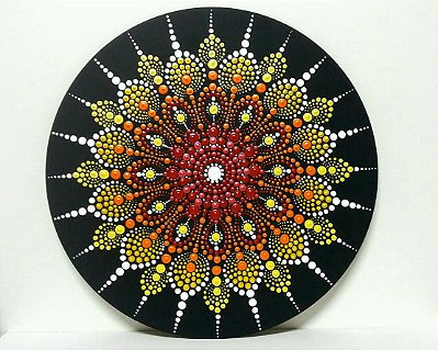 Mandala African Sunset 40cm