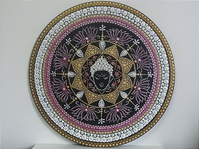 Mandala Buda & Lótus 60cm