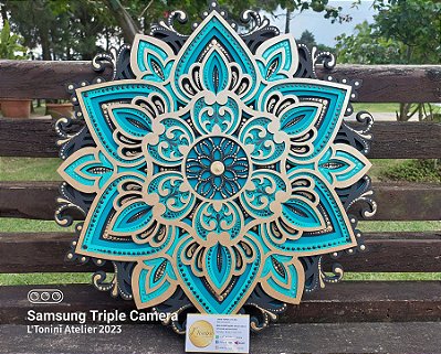 Mandala 3D 4C Fadah (do 30cm ao 90cm)