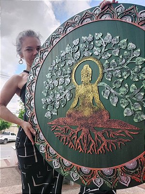 Mandala Duo Árvore da Vida | Conexão (do 40cm ao 90cm)