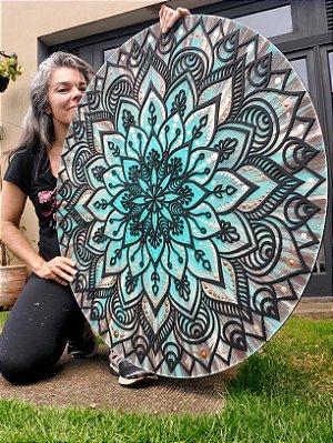Mandala Duo Aqua (do 40cm ao 90cm)