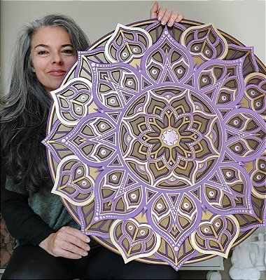 Mandala 3D 6C Agnes (do 25cm ao 90cm)