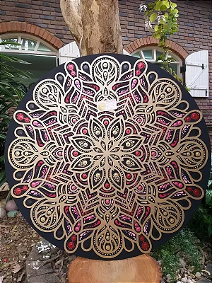 Mandala Duo Red Rose (do 25cm ao 90cm)
