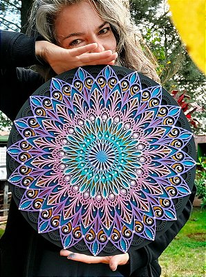 Mandala Duo Outono (do 40cm ao 90cm)