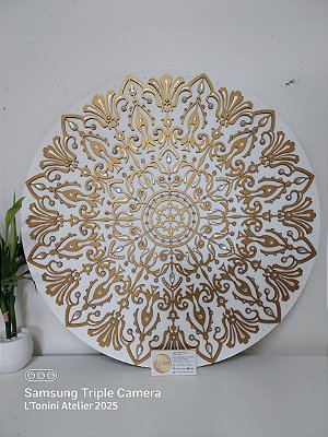 Mandala Duo White (do 25cm ao 90cm)