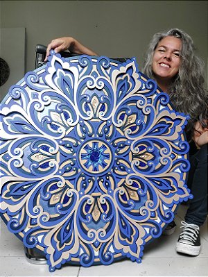 Mandala 3D 7C Royale (do 30cm ao 90cm)