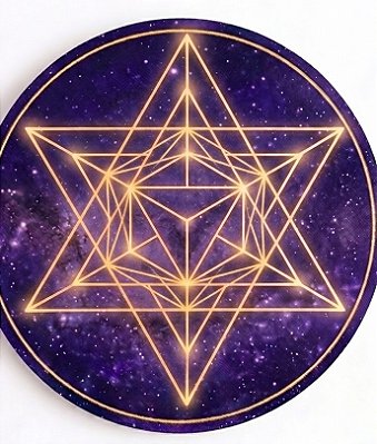 Mandala Merkabah 30cm
