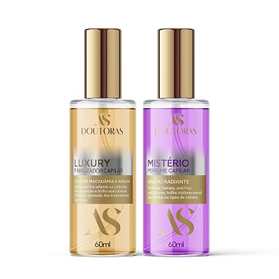 Kit Duo Luxuoso - Óleo Capilar Luxury + Perfume Capilar Mistério | As Doutoras