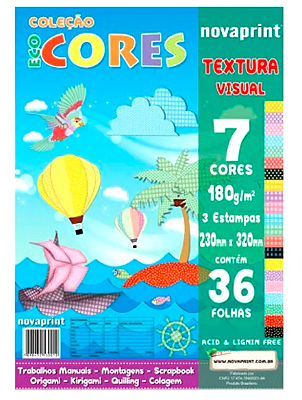 PAPEL TEXTURA VISUAL 32X23CM 7C 36F 1 - NOVAPRINT
