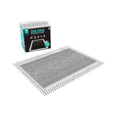 TAPETE HIGIENICO ZEE PAD CARVAO 30UN 60X80
