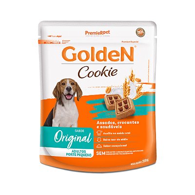 Cookie Golden Cães Ad Peq Porte 350g