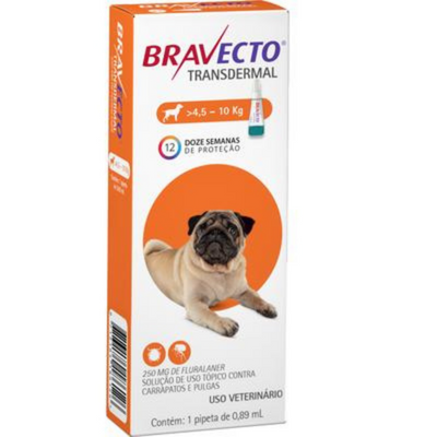 BRAVECTO 4,5 A 10KG 250MG