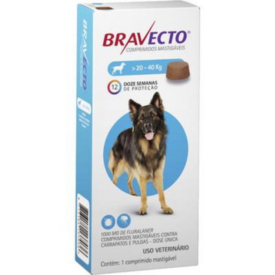 Bravecto 20 A 40kg 1000mg