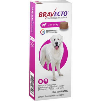 BRAVECTO 40 A 56KG 1400MG