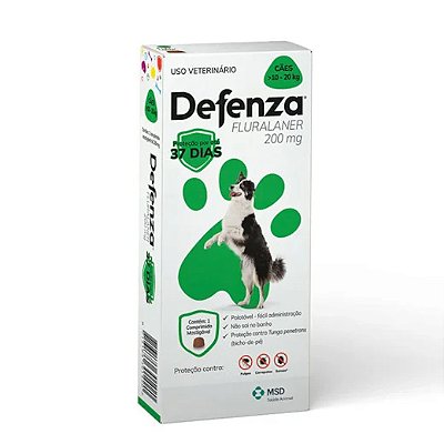 Defenza Cães 10 a 20kg 200mg