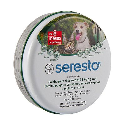 COLEIRA SERESTO ATE 8KG