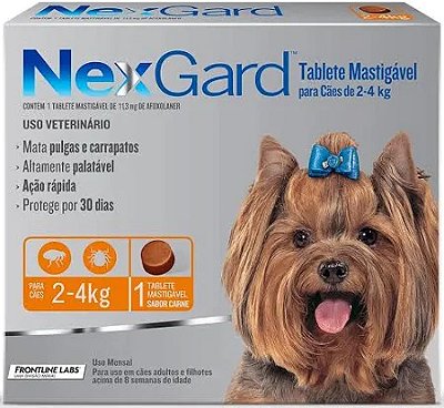 Nexgard 11,3mg 2 A 4kg 3tab
