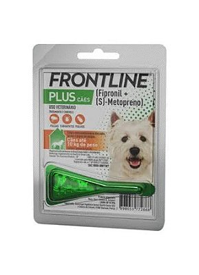 Frontline Plus Até 10kg 0,67ml
