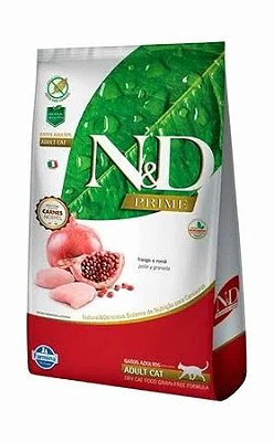 RACAO ND PRIME FELINE CASTR FRANGO 1,5KG