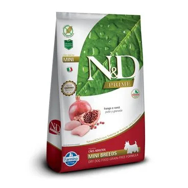Ração ND Prime Canine Frango Ad Mini 0,8kg