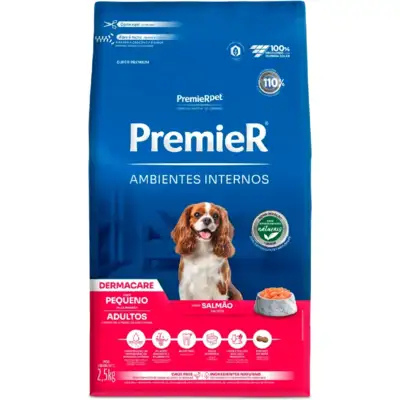 RACAO PREMIER AMB INT DERMACARE 2,5KG