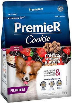 Cookie Premier Filhotes Frutas Vm 250gr