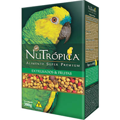 Nutrópica Papagaio Com Frutas 300gr