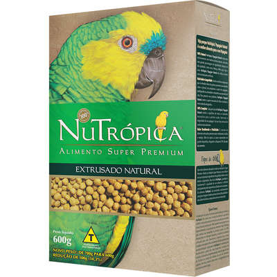 Nutrópica Papagaio Natural 600gr