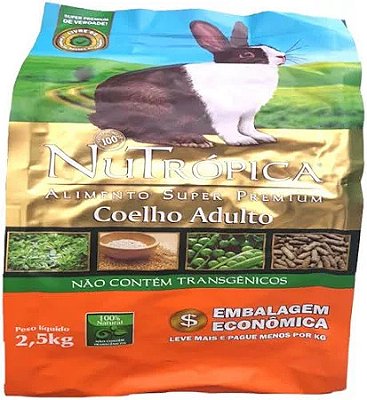 Nutrópica Coelho AD 2,5kg