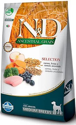 Ração ND Ancestral Selection Can Adt Maxi Giant 15Kg