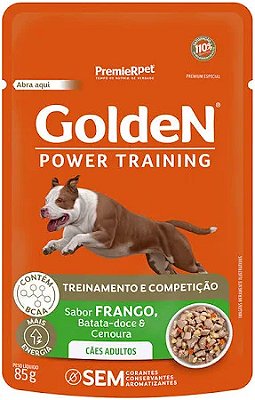 Sache Golden Gourmet Power Training Cães AD 85gr