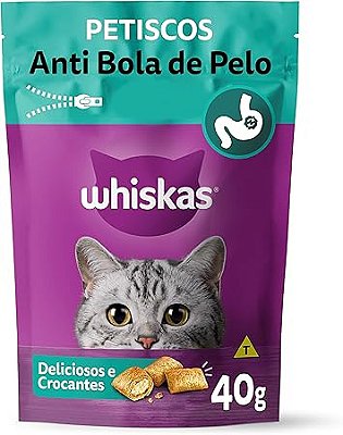 Whiskas Temptations Anti Bola De Pelo 40gr