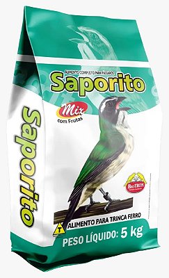 Racao Saporito Frutas 5kg