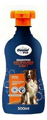 Shampoo Genial Antipulgas E Carrapatos 500ml