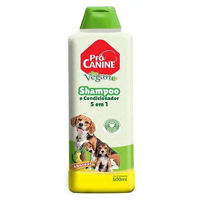 Shampoo Procanine Vegano 5X1 Abacaxi 500ml