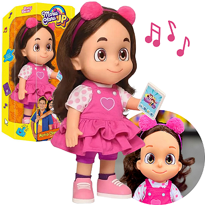 Boneca Maria Clara Mecanizada Fala 14 Frases - Boneca Original