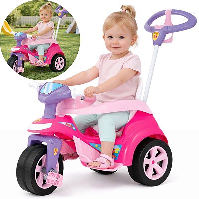 Triciclo Biemme Baby Trike Evolution rosa