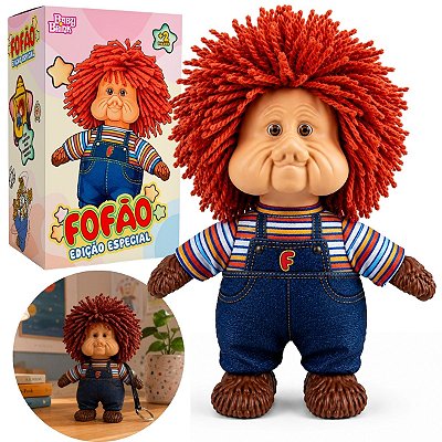 Boneco Mini Fofão Original 19cm Colecionável Carreta Furacão