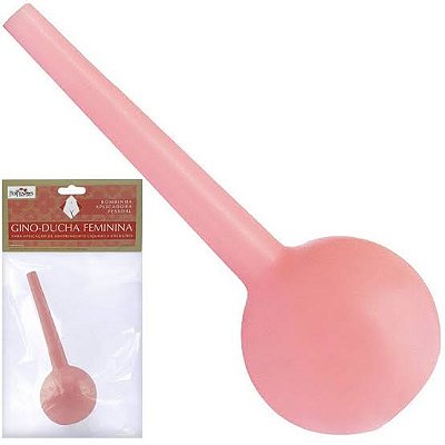 GINO-DUCHA FEMININA PARA APLICAÇÃO DE ADSTRINGENTE LIQUIDO E SOLUÇÕES