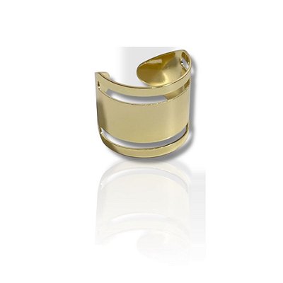 Anel Gladiador Ajustável Dourado