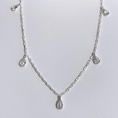 Choker Gota Prata 925