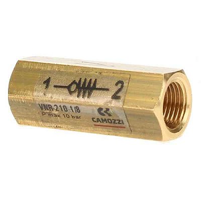 VALVULA RETENCAO FEMEA/FEMEA G1/4- COD VNR-843-07