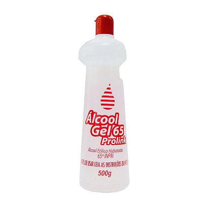 Álcool em Gel 65% 500 Gr - Prolink