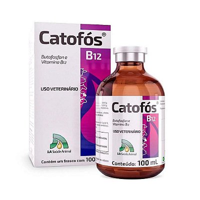 Catofos B12 100 mL - J.A. Saúde Animal