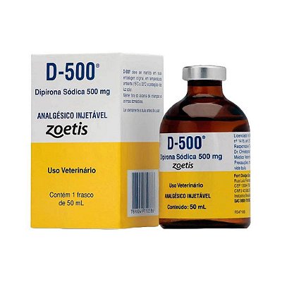 D-500 Dipirona 50 mL - Zoetis