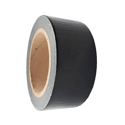 Fita Silver Tape Preto 48 mm x 50 mt - Power Tape