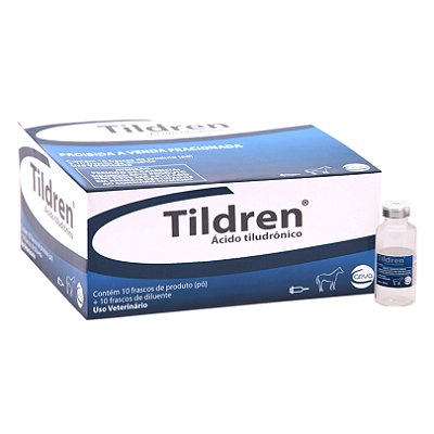 Tildren 10 Frascos De 50 Mg - Ceva